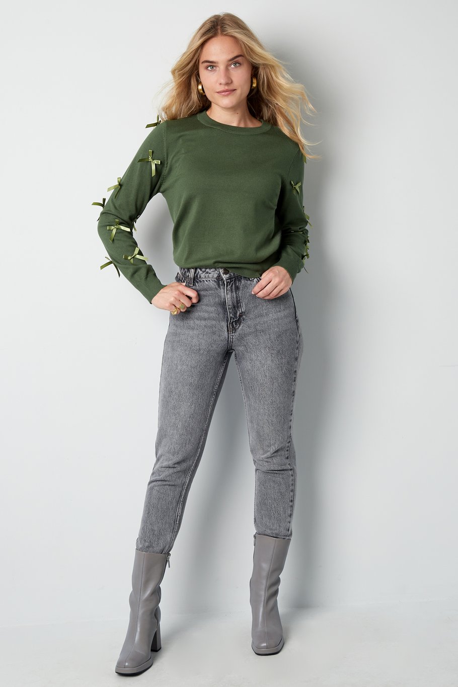 Bow Whisper Pullover - Fuchsie h5Bild10